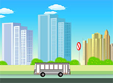 公园丢垃圾作业flash动画