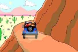 自驾穿越沙漠旅行flash动画