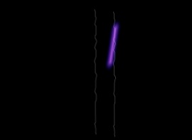 紫色闪电雷暴天气flash动画