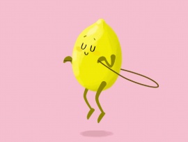 动感柠檬跳绳竞技flash动画