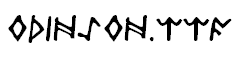 Odinson字体
