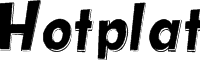 Hotplate卡通字体