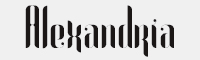 Alexandria字体