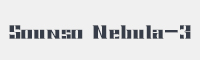 Sounso Nebula-3字体