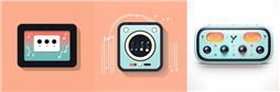 流行音乐播发器图标