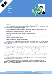 it英文简历模板下载