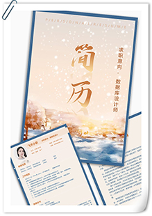数据库设计师简历模板