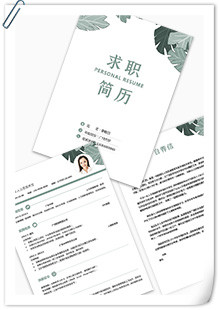 人力资源简历套装