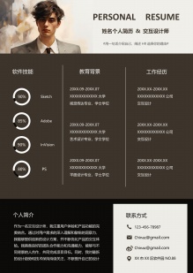 综合商务应聘简历模板