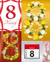 38妇女节矢量素材