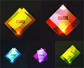 发光贺卡矢量图下载