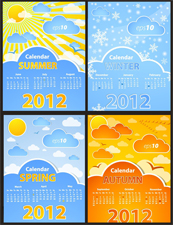 2012书籍封面矢量图