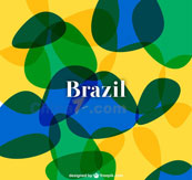 巴西世界杯背景矢量