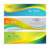 2016里约奥运横幅背景