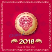 2018中国新年矢量海报