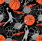 篮球运动矢量背景图