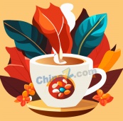国际咖啡日庆典矢量插图