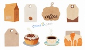 咖啡烘焙包装设计合集矢量素材
