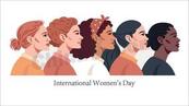 国际妇女节女性插画矢量素材