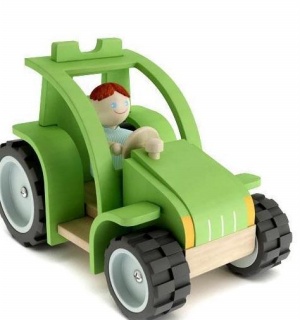 玩具拖拉机模型