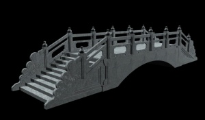 石桥3D模型设计