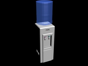 3DMAX制作饮水机模型