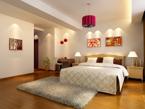 卧室装饰3D模型设计