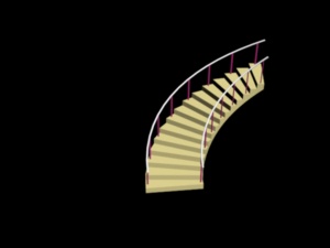 楼梯3DMAX模型设计