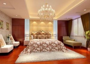 豪华公主房3D模型设计