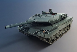 坦克3d模型效果图