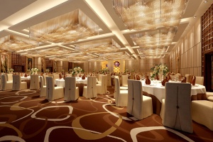 宴会厅3D模型设计