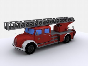 重型卡车3D模型