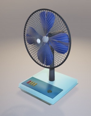 电风扇小家电3D模型