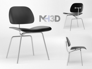 单人办公椅3D模型
