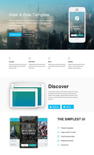 手机记录生活网页模板