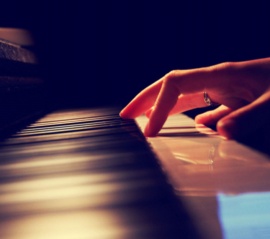 钢琴艺术培训PP背景图片