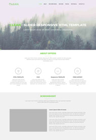 绿色环保企业网站模板