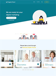 保险公司客户服务网站模板