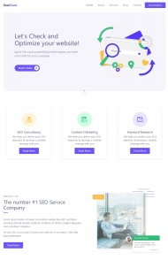 SEO网站优化服务企业网站模板
