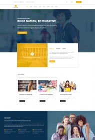 教育辅导培训机构HTML5网站模板