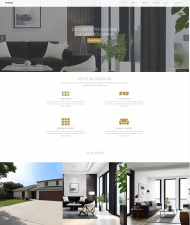 家居装修设计行业公司网站模板