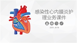 感染性心内膜炎护理业务学习课件PPT模板