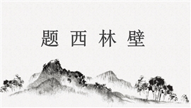 初中语文四年级《题西林壁》PPT课件