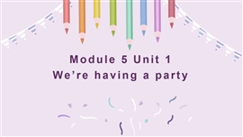 小学英语外研版四年级下册《m5u1》PPT课件