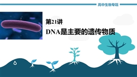 高中生物《第21讲dna是主要的遗传物质》PPT课件