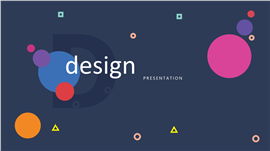 现代设计简约风格创意市场营销报告ppt模板