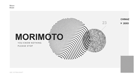 现代抽象艺术风格设计工作室展示ppt模板