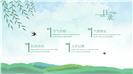 清新自然中国传统节气谷雨ppt模板