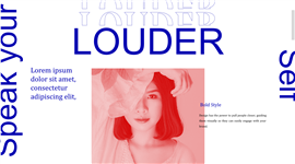 撞色视觉宣言PPT：个性排版与前卫风格PPT模板