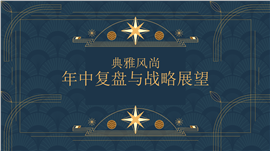 典雅风尚年中复盘与战略展望ppt模板